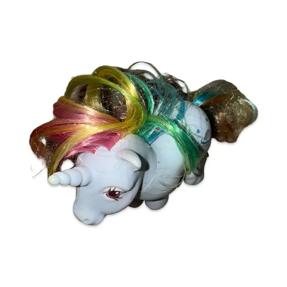 Vintage 1983 My Little Pony G1 Moonstone Rainbow Unicorn Figure